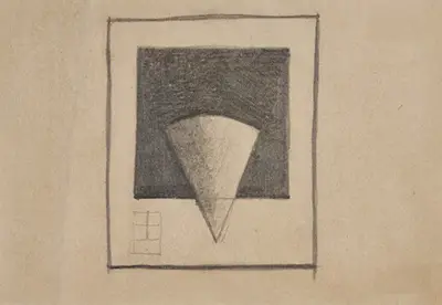 Square and Cone Kazimir Malevich
